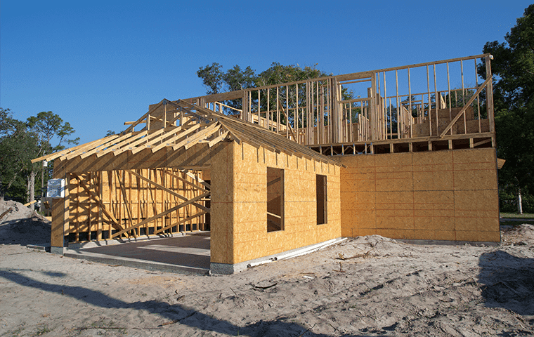 a new home being built in yulee florida