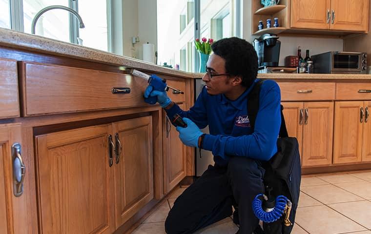 a technician servicing a julington creek florida home