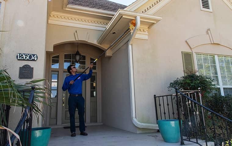 a technician servicing a san marco florida home