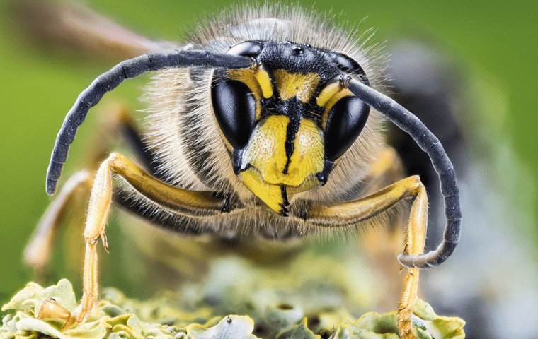 a wasp on the outside of a jacksonville florida home