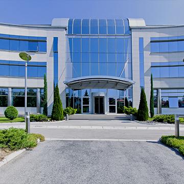 modern commercial building