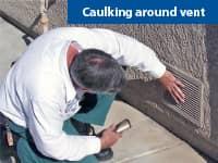 Professional Pest Control Inspections professional pest control tech inspecting a tucson AZ home