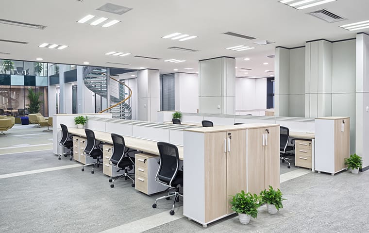 Keep Pests Away & Employees Safe interior of an office in indianapolis indiana