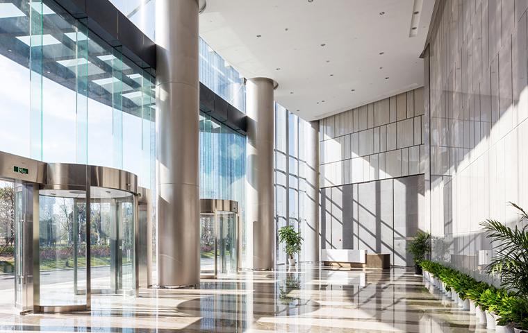 interior of commercial building in rowlett texas