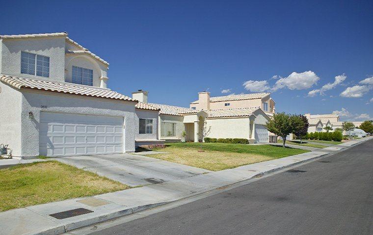 street view of several large homes