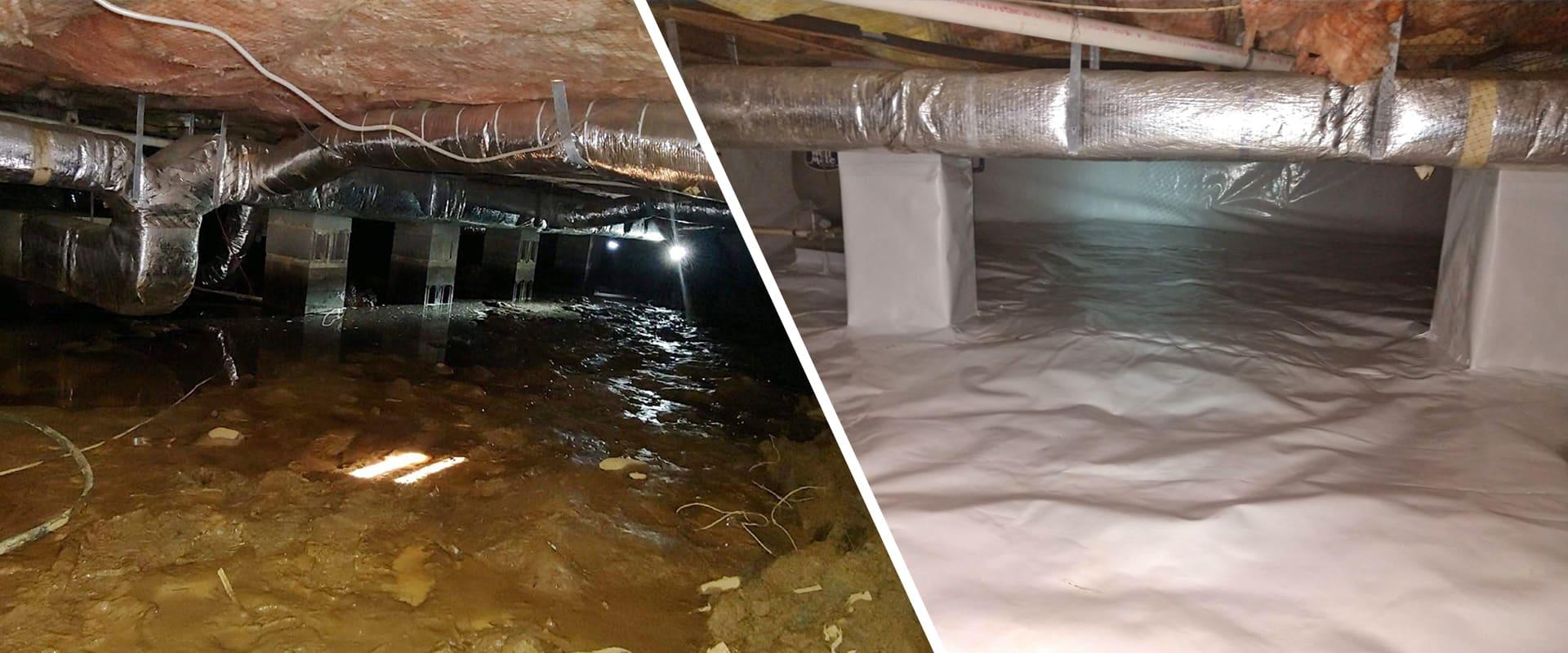 Crawl Space Encapsulation Services Moisture Control A1 Pest Control