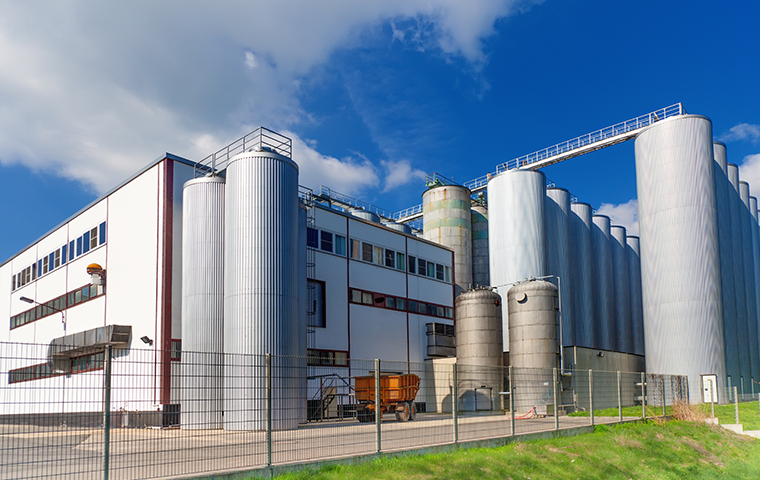 Keep Pests Out Of Your Facility street view of an industrial building in pikesville