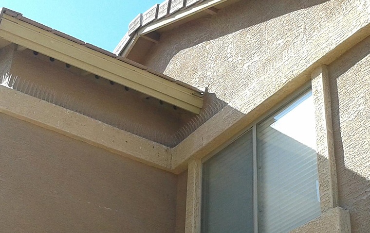 the exterior of a home