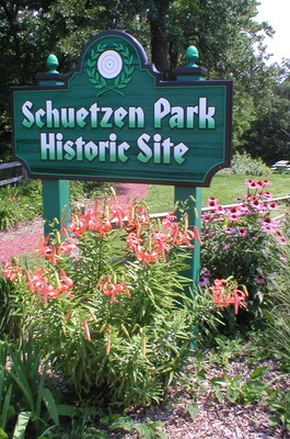 Schuetzen Park Historic Site Sign
