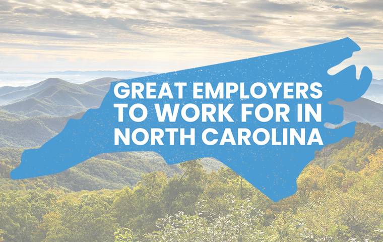 great employers to work for in north carolina symbol