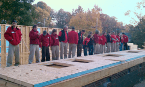 habitat for humanity building staff