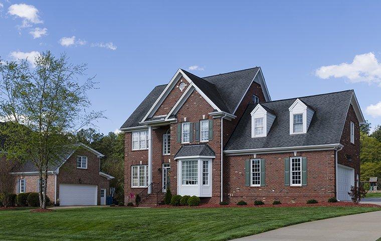 large brick house