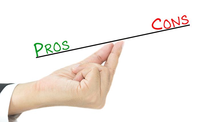 pros and con scale