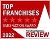 top franchises satisfaction award 2022 icon