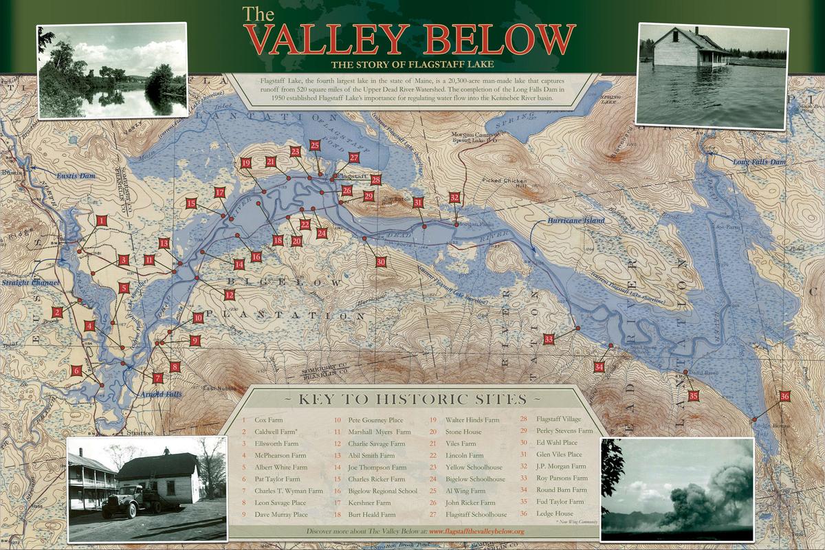 The Valley Below Poster (available for sale)