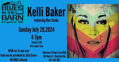 Blues in The Barn with Kelli Baker