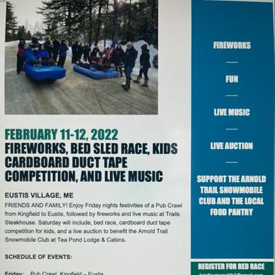 Support Local Food Pantry & Arnold Trail Snowmobile Club