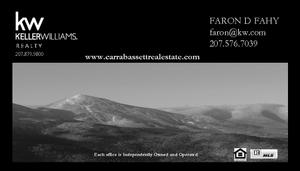 Faron D Fahy - Carrabassett Real Estate