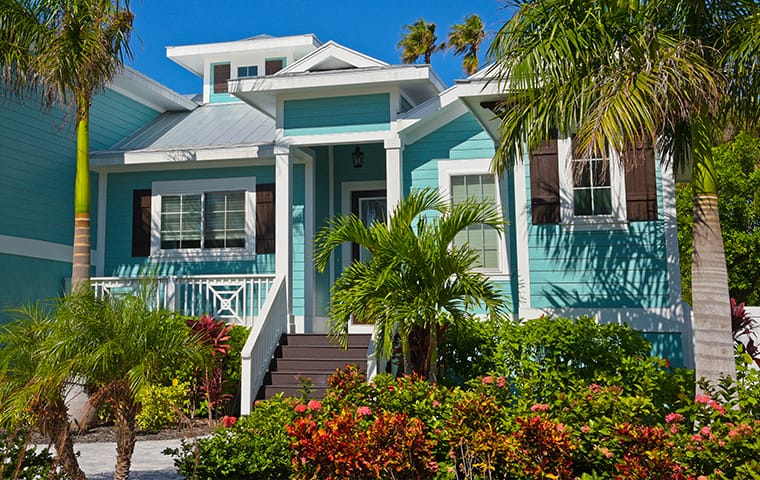 We Offer Protection For Homes & Businesses In Boca Raton the exterior of a home in boca raton florida