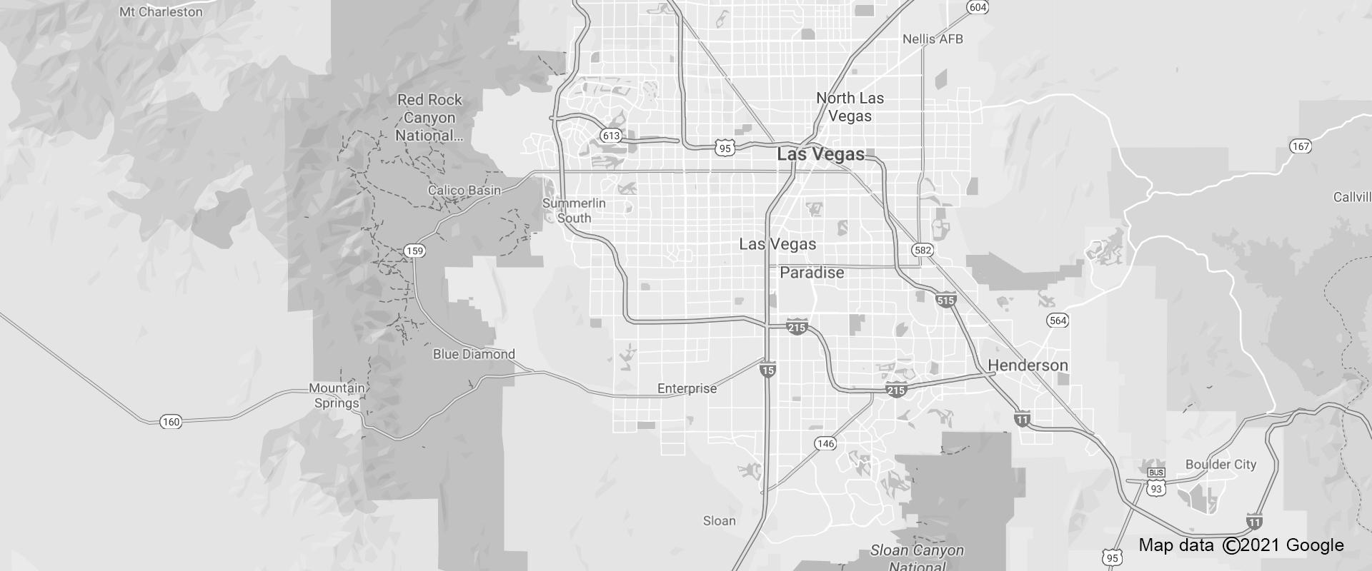 map of paradise nevada