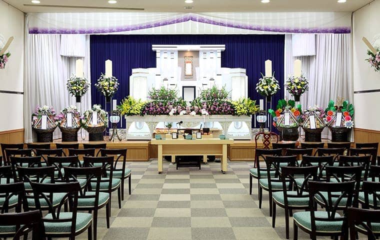 the interior of a funeral home serviced by pro active pest control in northern california