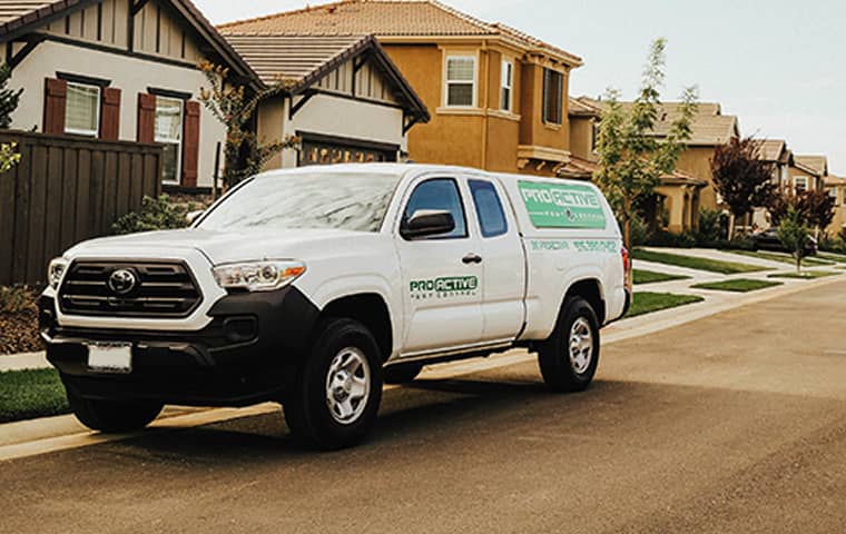 pro active pest control truck in elk grove california