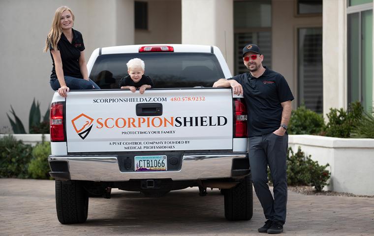 scorpion shield family