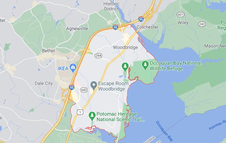 Where We Service | Fast & Effective Pest Control In Woodbridge, VA