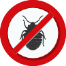 no bed bugs sign