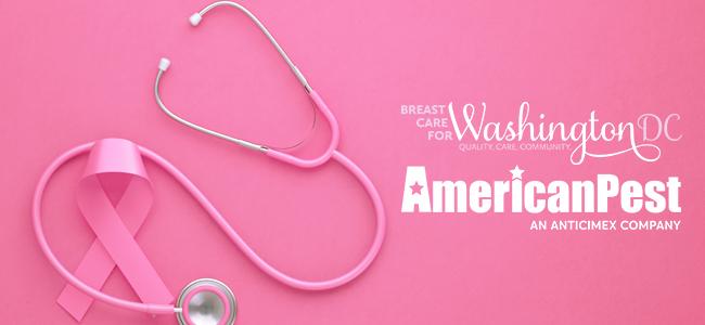 American Pest and Breast Care for Washington Breast Cancer Awareness Month donation