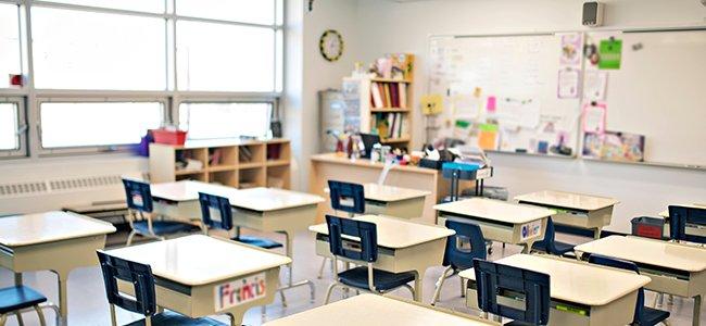 empty school room