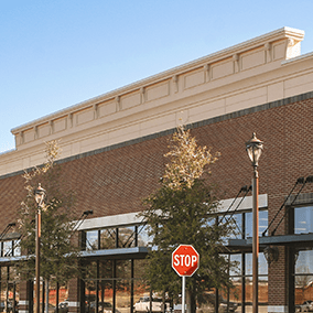 exterior of store