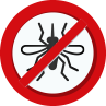 no mosquito sign
