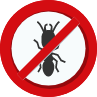 no termite sign