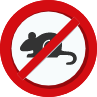 no mice sign