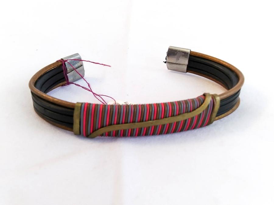 Eswantini Embellished Copper Bracelet