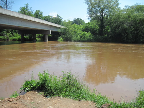 Saluda River at Cooley Bridge Road (Credit: Upstate Forever)