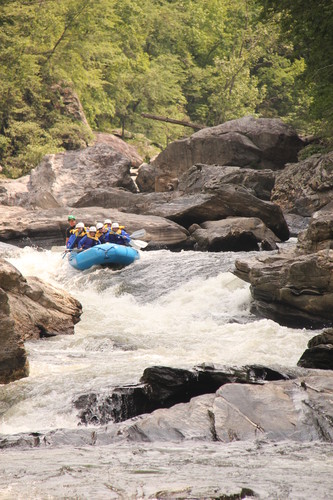 Rafting the Chattooga River (Credit: Whetstone Photo & Wildwater Adventure)