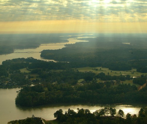 Aerial image of Lake Greenwood (Credit: Ben Geer Keys)