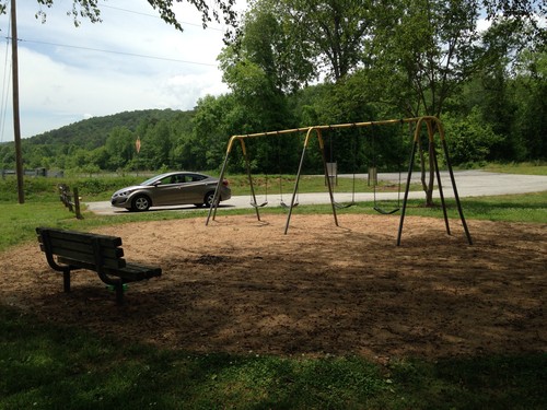 Playground and Parking Area at Les Mullinax Park (Credit: Upstate Forever)