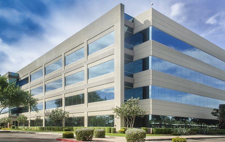 street view of a large office building