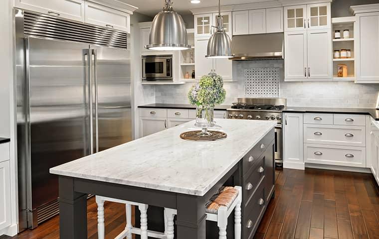 kitchen interior of a home in granite bay\
