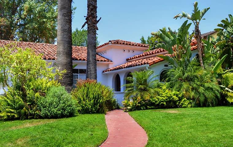 a home in pleasent grove california protected by pest control services