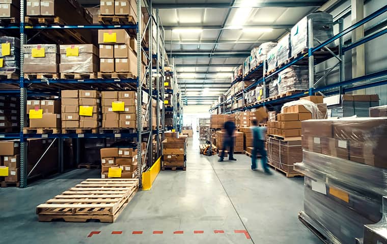 Pests Threaten Goods Stored In Your Warehouse interior view of a commercial warehouse in mahwah new jersey