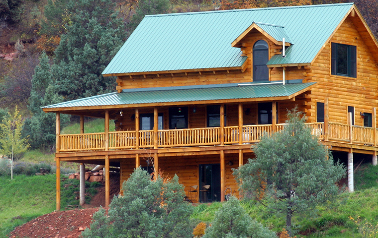 exterior view of a home serviced by ram wildlife and pest management in aspen colorado