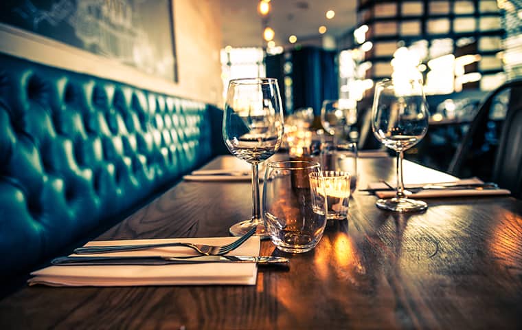 Cockroaches And Other Pests Can Contaminate Food a restaurant table setting in rifle colorado
