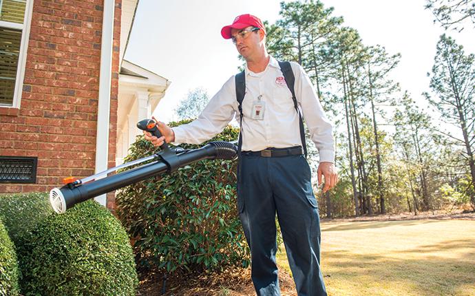 aiken tech treating shrubs for mosquitoes