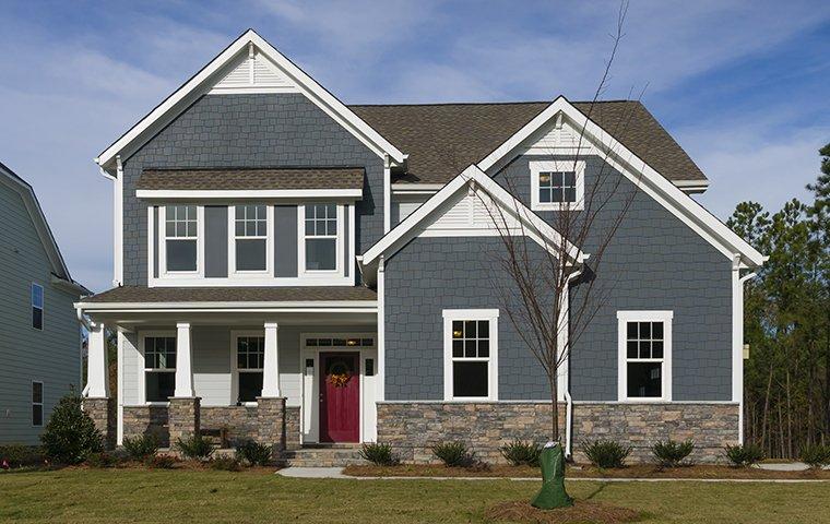 the exterior of a home in raleigh north carolina