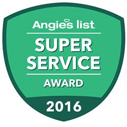 super service award from angies list