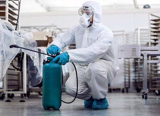 fumigation services at a business